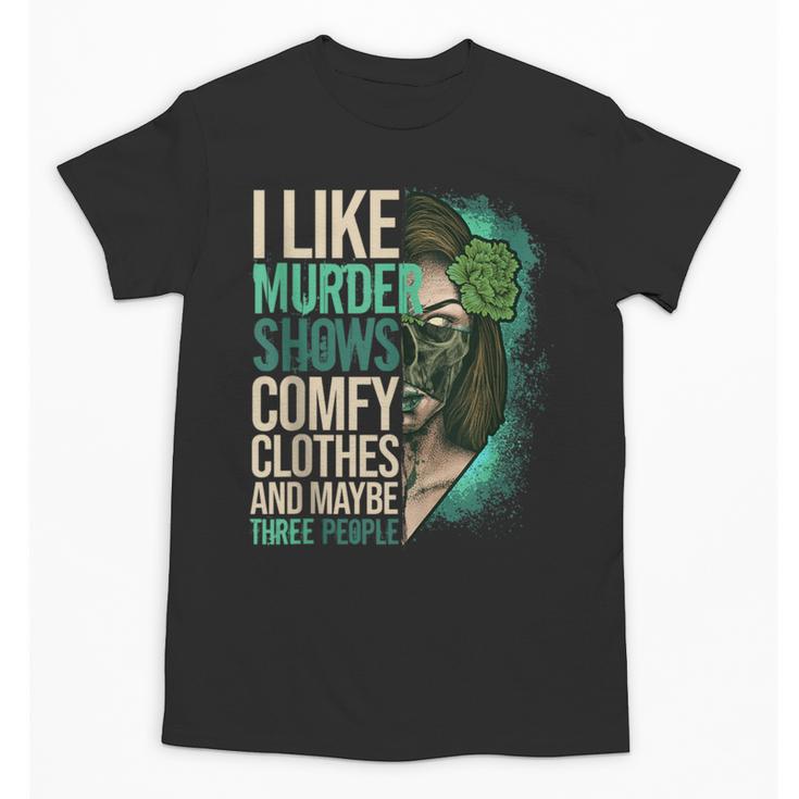 Introverted Murder Shows True Crime Lovers Introvert Unisex T-Shirt