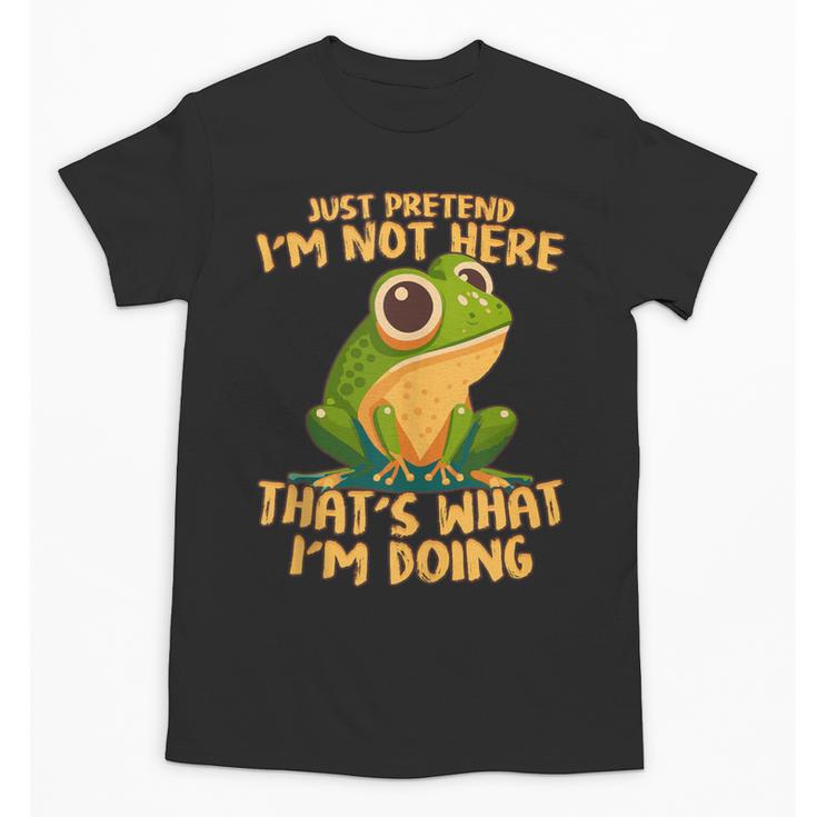 Introverts Thats What Im Doing Just Pretends Unisex T-Shirt