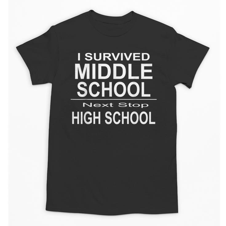Junior High Graduation Shirt-Middle School Graduation Unisex T-Shirt