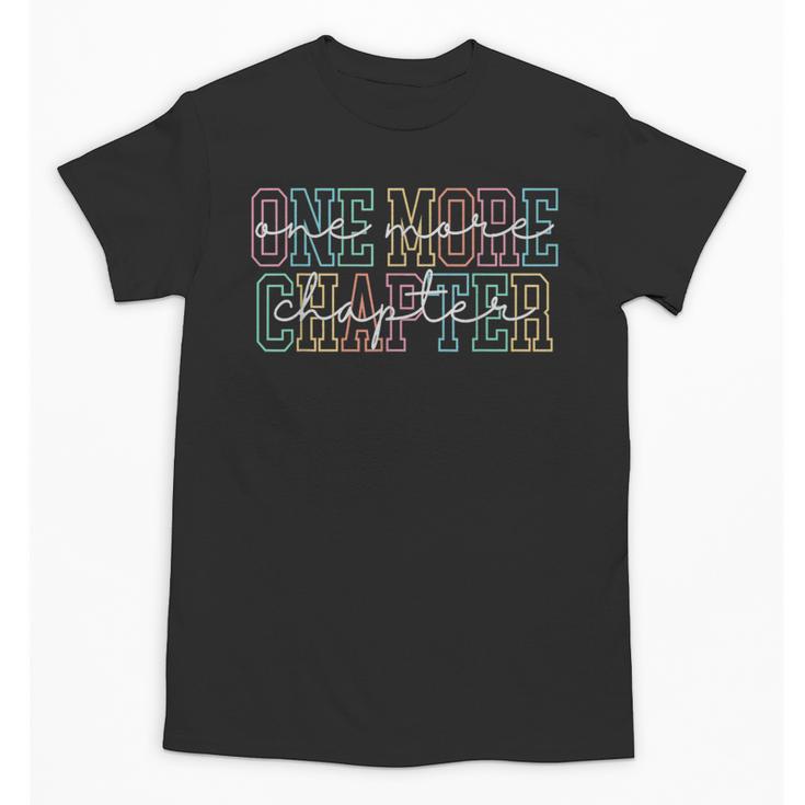 Just One More Chapter Retro Bookworm Book Lover Unisex T-Shirt