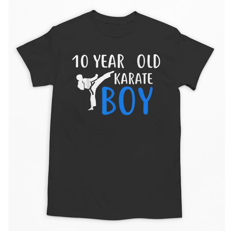 Karate Boy 10 Year Old Kids Shirt Graduation Unisex T-Shirt