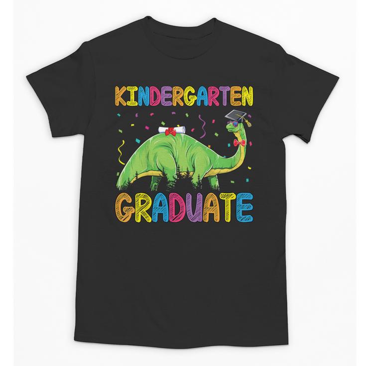 Kids Kindergarten Graduate Dinosaur Kindergarten Graduation Unisex T-Shirt