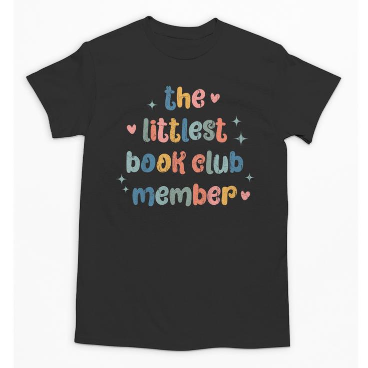 Kids The Littlest Book Club Member Book Lover Club Unisex T-Shirt