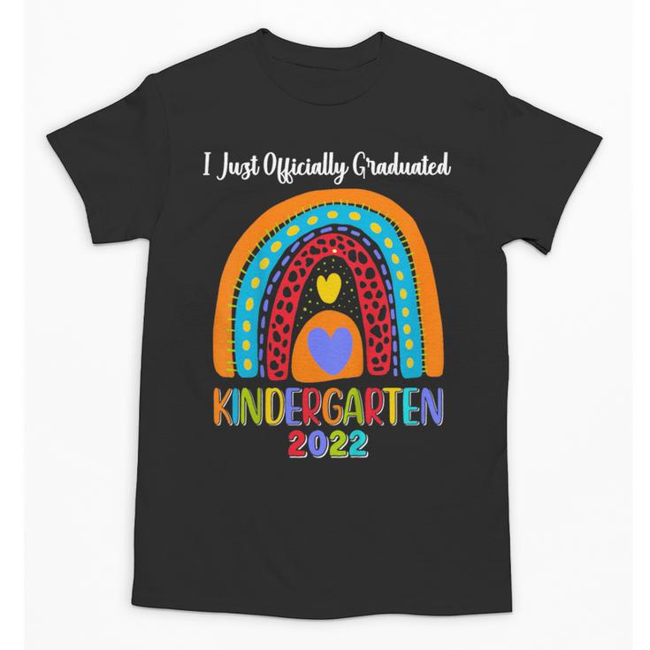 Kids I Officially Graduated Kindergarten Graduation Class Of 2022 Unisex T-Shirt