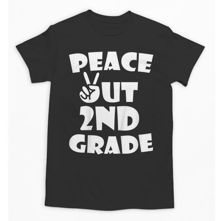 Kids Peace Out 2ND Grade For Graduation Unisex T-Shirt