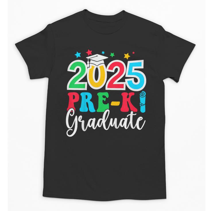 Kids Pre-K Graduate 2025 Preschool Graduation Class Of 2025 Kids Unisex T-Shirt