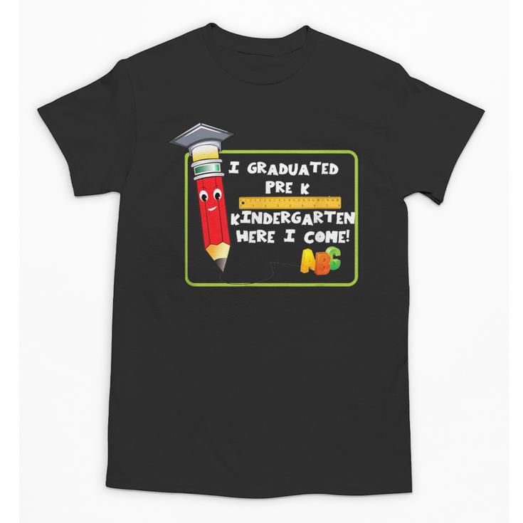 Kids Pre-K Graduation Kindergarten Here I Come Unisex T-Shirt