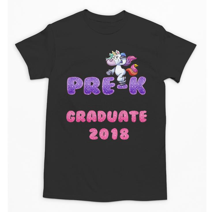 Kids Kids Pre-K PreSchool Unicorn Graduation T Shirt Unisex T-Shirt