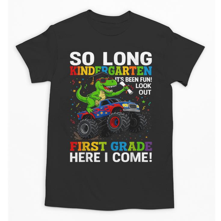 Kindergarten Graduate 2025 Kindergarten Graduation Dino Trex Unisex T-Shirt