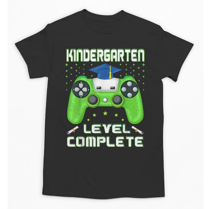 Kindergarten Graduation Level Complete Gamer Class 2024 Kids Unisex T-Shirt