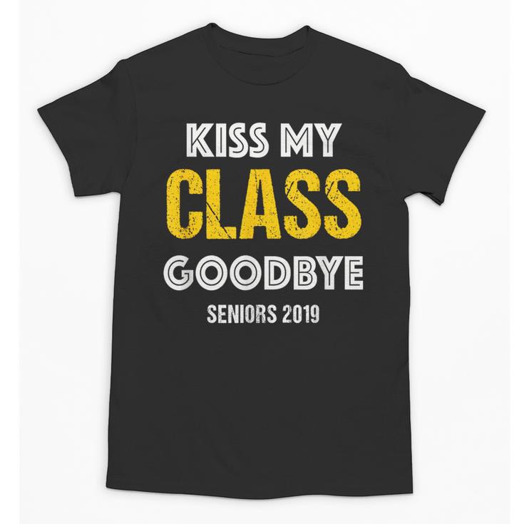 Kiss My Class Goodbye Shirt 2019 Graduation Shirt Unisex T-Shirt