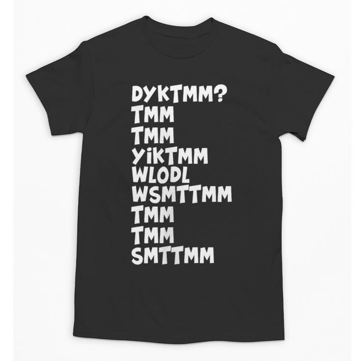 Do You Know The Muffin Man DYKTMM Nostalgia Quote Unisex T-Shirt