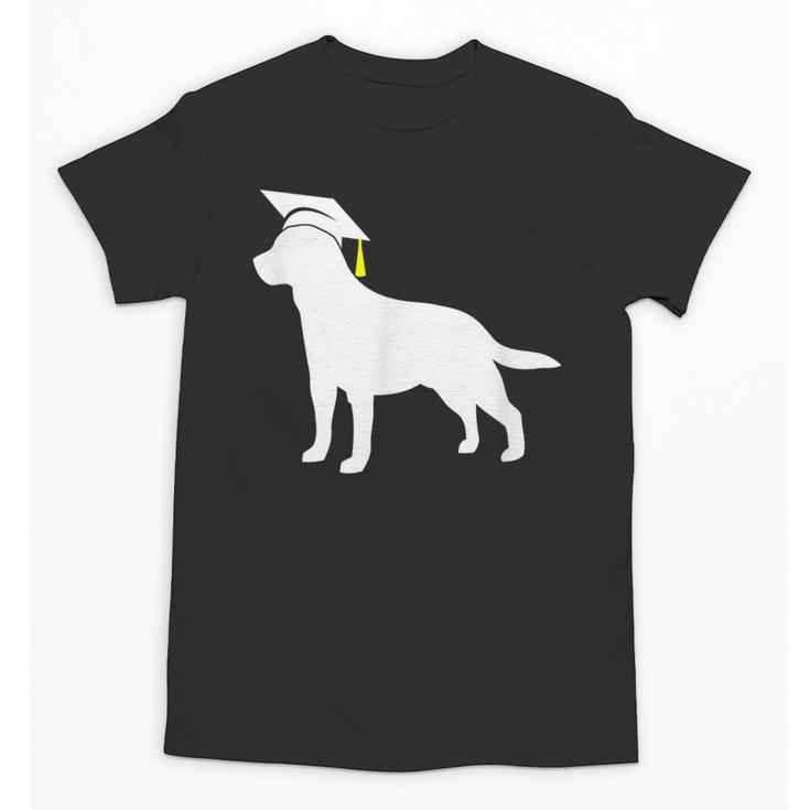 Labrador Retriever Graduation Dog Graduate For Men Women Kids Unisex T-Shirt