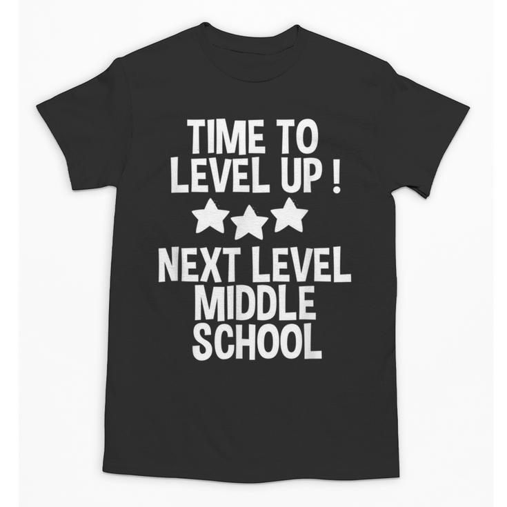 Level Up Middle School 5th Grade Graduation Party Unisex T-Shirt