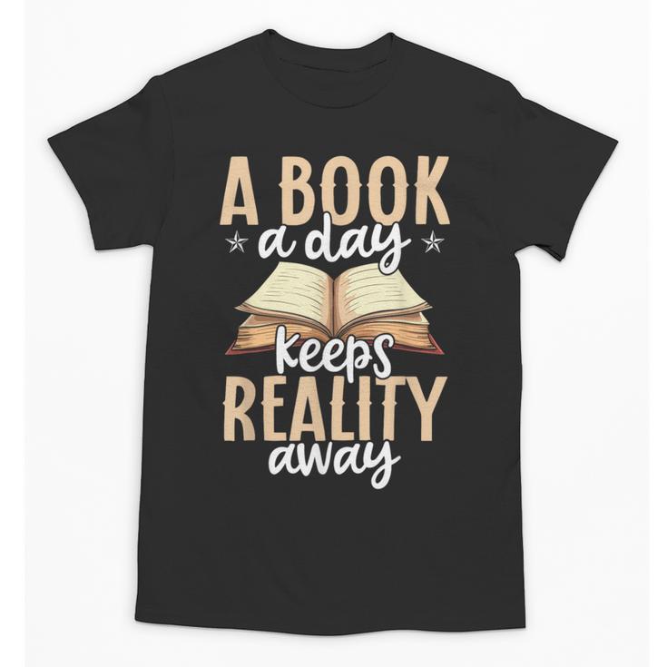 Librarian A Book A Day For Book Lover Reading Library Unisex T-Shirt