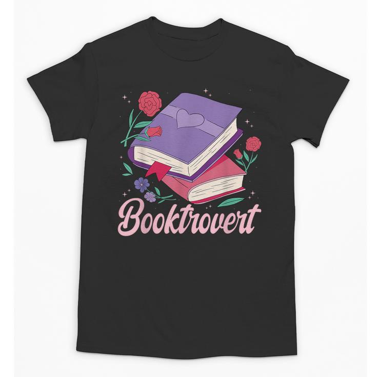 Literary Reading Book Introvert Booktrovert Reading Unisex T-Shirt