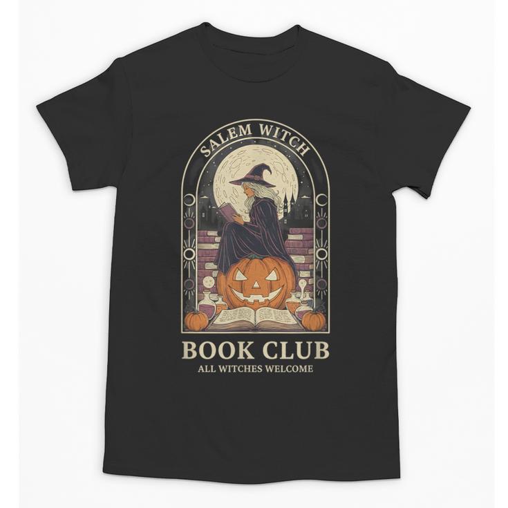 Literary Salem Witch Book Club All Witches Welcome Unisex T-Shirt