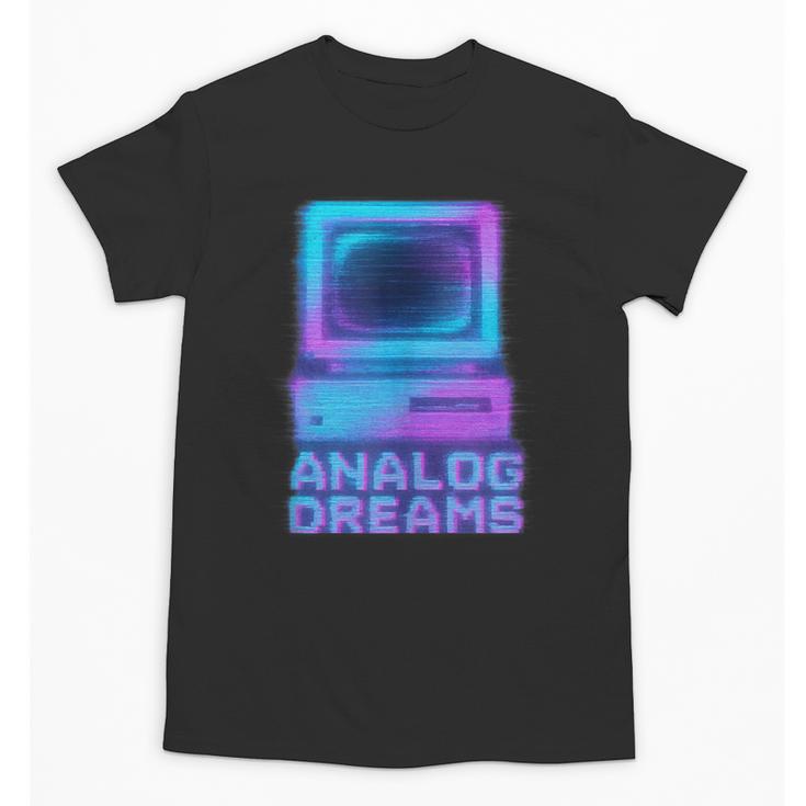 Lofi Reverie Analog Dreams Pixel 90s Desktop VHS Nostalgia Unisex T-Shirt