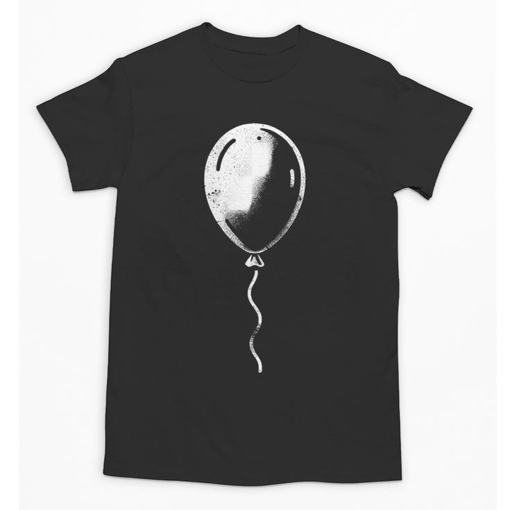 Lone Balloon Celebration Individualistic Introvert Party Unisex T-Shirt