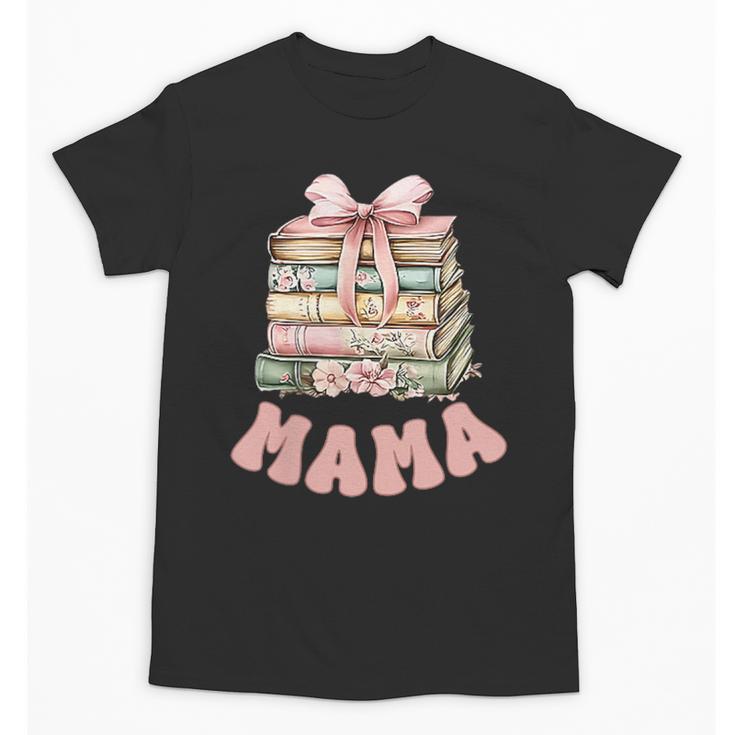 Mama Book First Chapter Birthday Family Matching Party Unisex T-Shirt