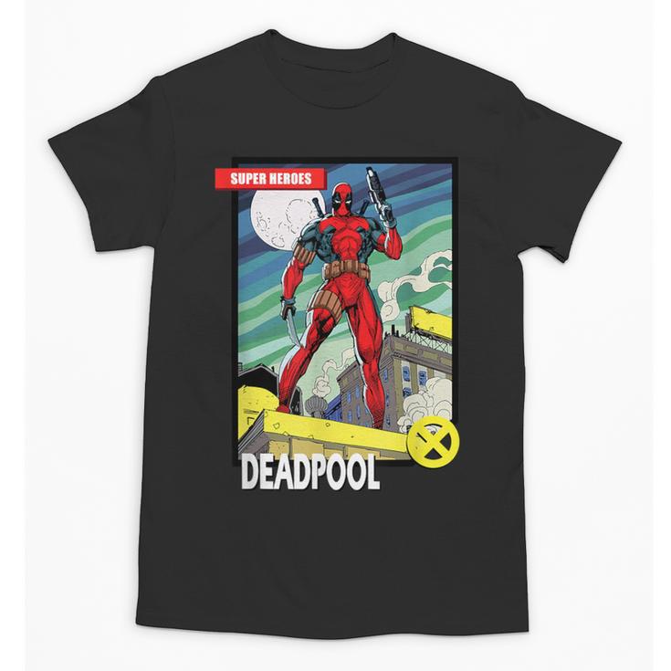 Marvel Comics Deadpool Vintage Book Art Unisex T-Shirt