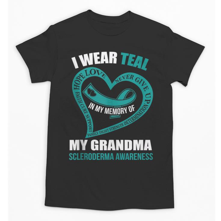 In My Memory Of My Grandma SCLERODERMA AWARENESS Unisex T-Shirt