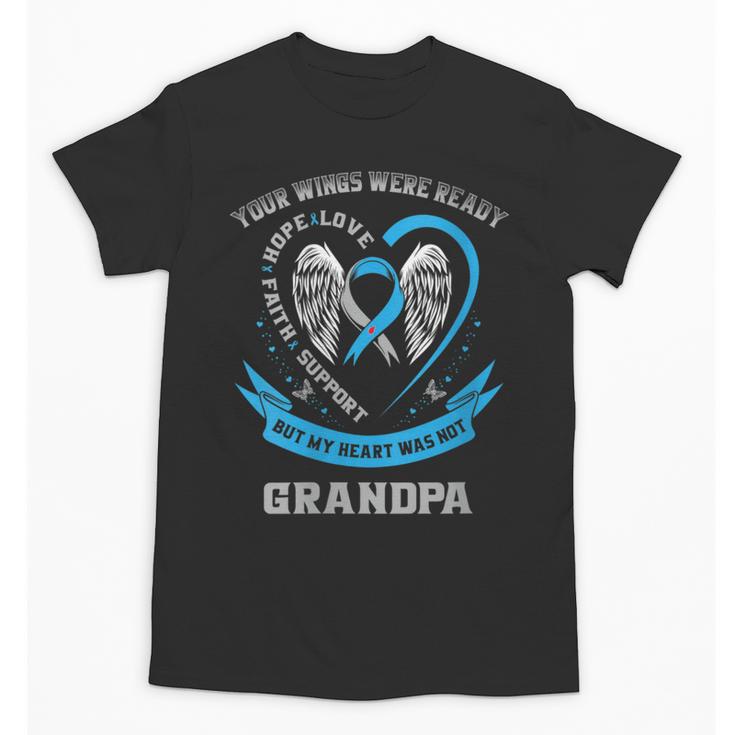 In Memory Of My Grandpa Type One Diabetes Awareness Graphic Unisex T-Shirt