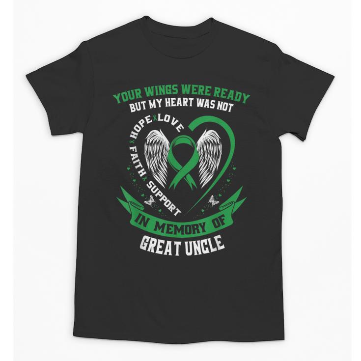 In Memory Of Great Uncle Kidney Disease Awareness Products Unisex T-Shirt