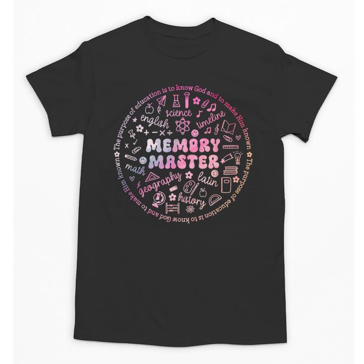Memory Master Classical Conversation Homeschool Mom Unisex T-Shirt