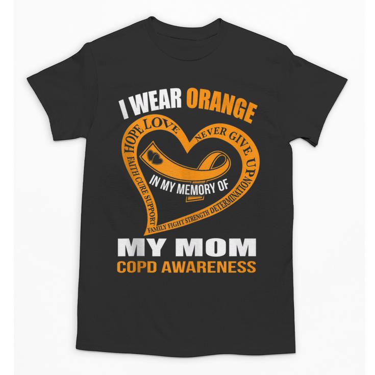 In My Memory Of My Mom COPD AWARENESS Unisex T-Shirt