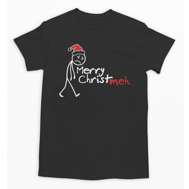Merry Christ-Meh Christmas Introvert Unisex T-Shirt
