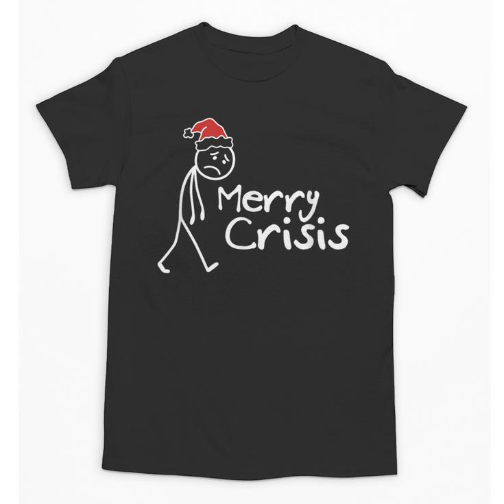 Merry Crisis Christmas Introvert Unisex T-Shirt