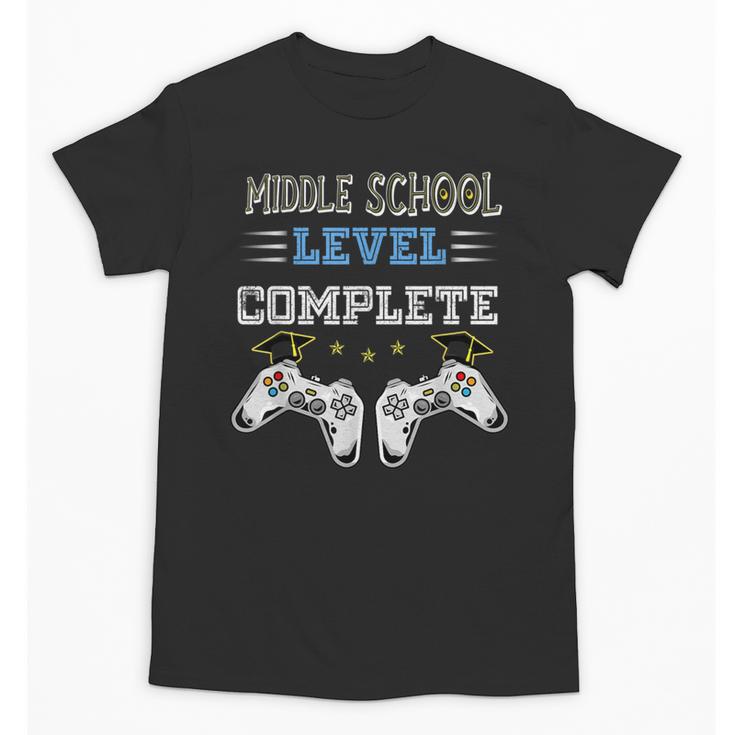 Middle School Level Complete Gaming Class Of 2022 Graduation Unisex T-Shirt