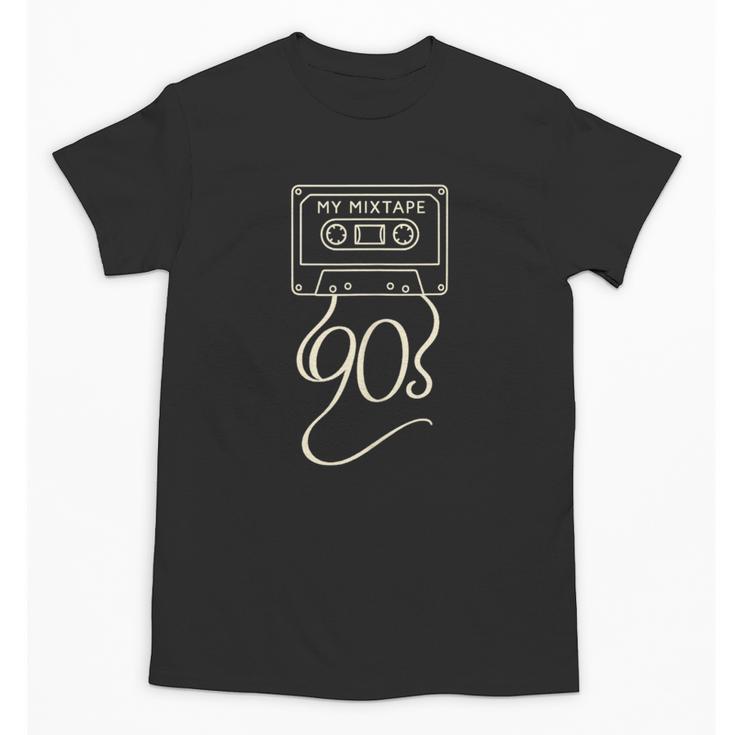 My Mixtape 90s – Retro Cassette Tape Nostalgia Unisex T-Shirt