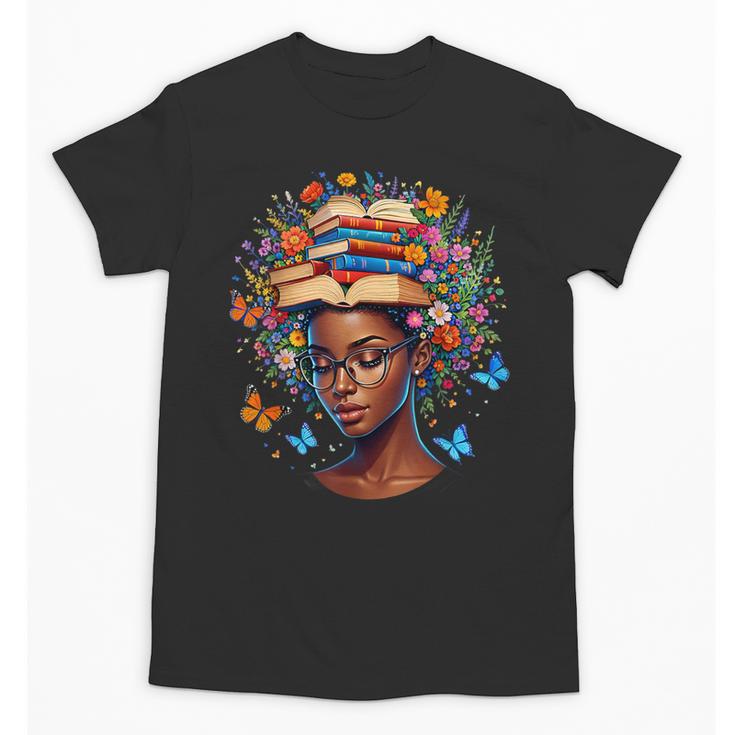 Month Honoring Past Inspiring Pride Melanin Book Unisex T-Shirt