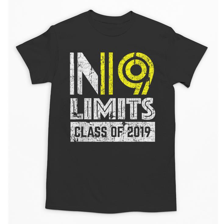 No Limits Cool Class Of 2019 Graduation Unisex T-Shirt