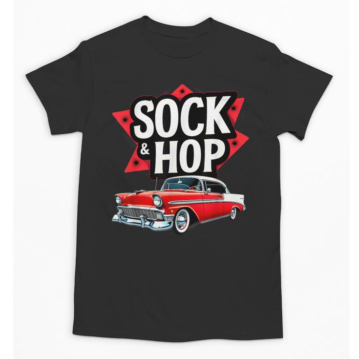 Nostalgia 1950s Sock Hop Dance Unisex T-Shirt
