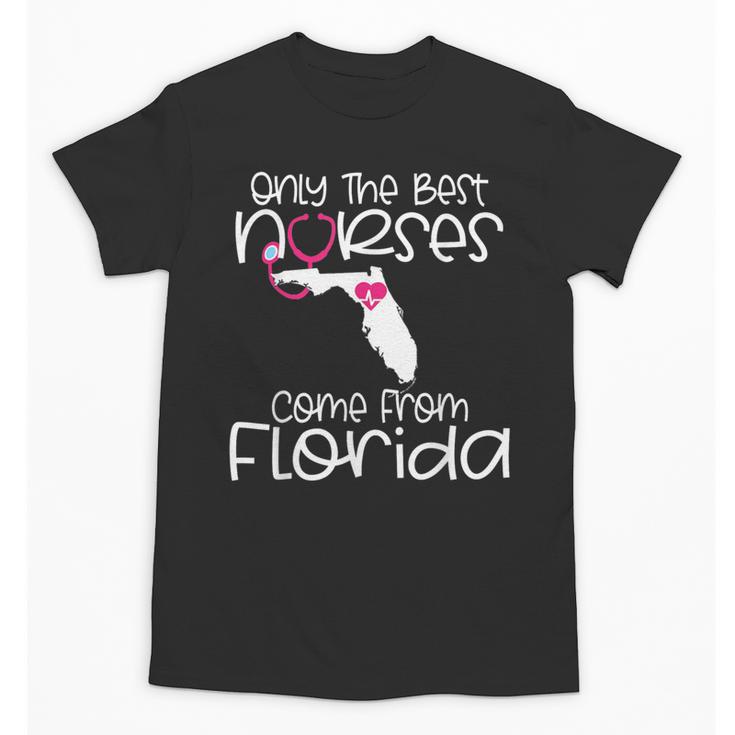 Nurse Florida RN CNA LPN Nursing Student Graduation Unisex T-Shirt