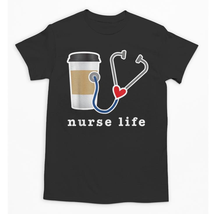 Nurse Life Graphic Nursing School Graduation Unisex T-Shirt