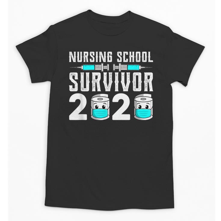 Nursing School Survivor Graduation Nurse RN 2020 Friend Unisex T-Shirt