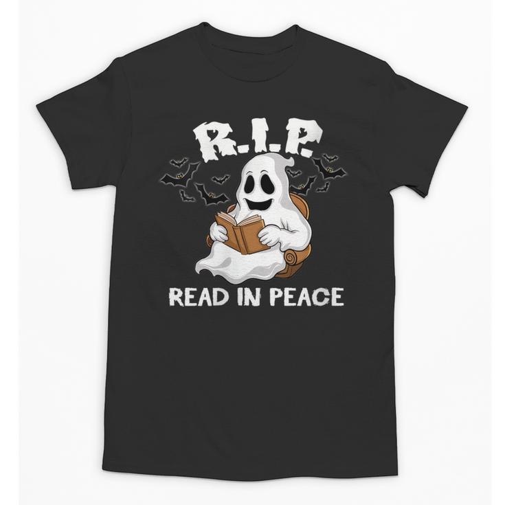October Reading And Library Awareness Books And Boos Unisex T-Shirt