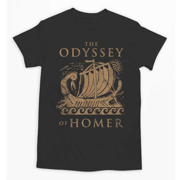 Odisea Soulz Iliad Odyssey Homer Ancient Greek History Book Odyssey Small Unisex T-Shirt