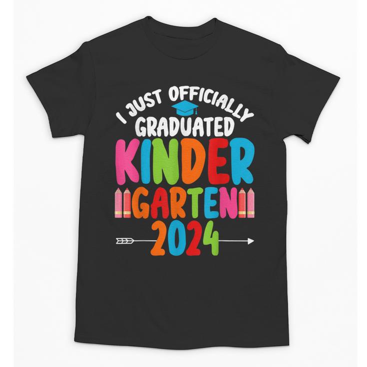 I Officially Graduated Kindergarten Graduation 2024 Unisex T-Shirt