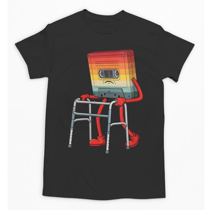 Old Vintage Cassette Tape 70s 80s 80s Outfit Nostalgia Unisex T-Shirt
