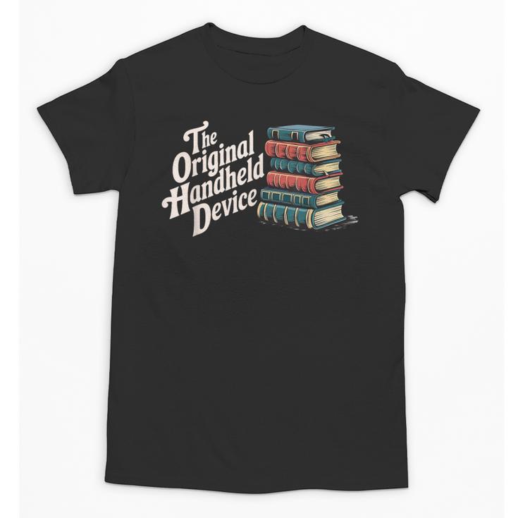 The Original Handheld Device Book Fair Book Lover Unisex T-Shirt