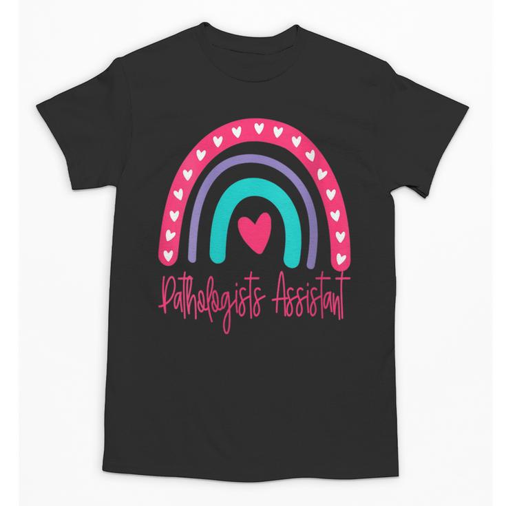 Pathologists' Assistant Graduation 2023 Boho Rainbow Unisex T-Shirt