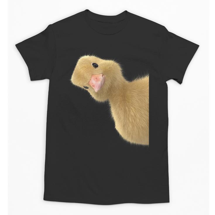 Peking Duck Peeking Chef Graduation Farm Duck Lover Unisex T-Shirt