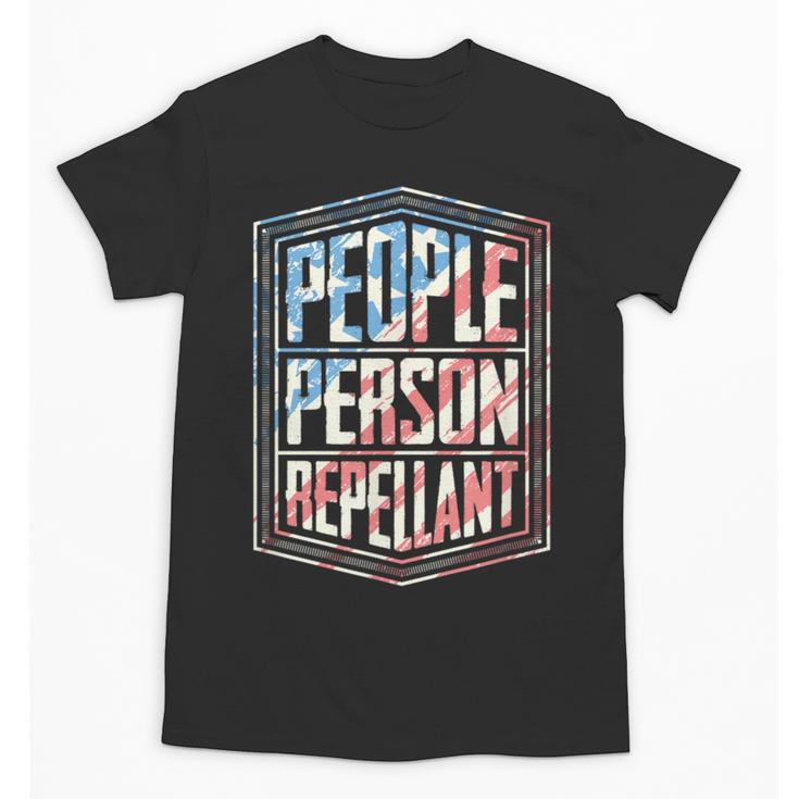 People Person Repellant Introvert Unisex T-Shirt