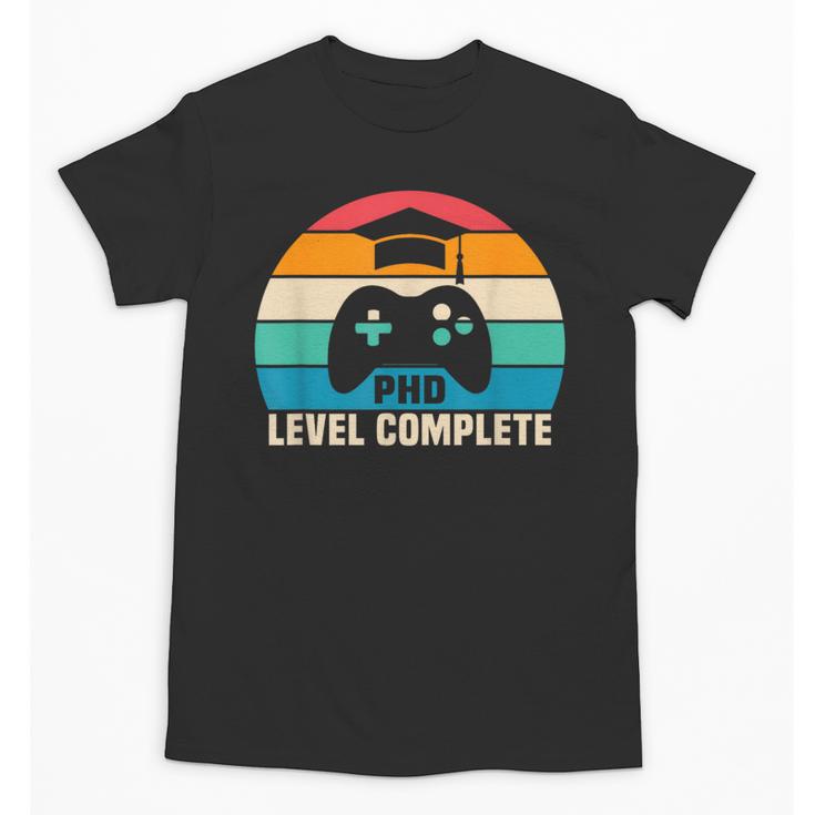 PhD Level Complete Graduation Doctorate In Philosophy Unisex T-Shirt