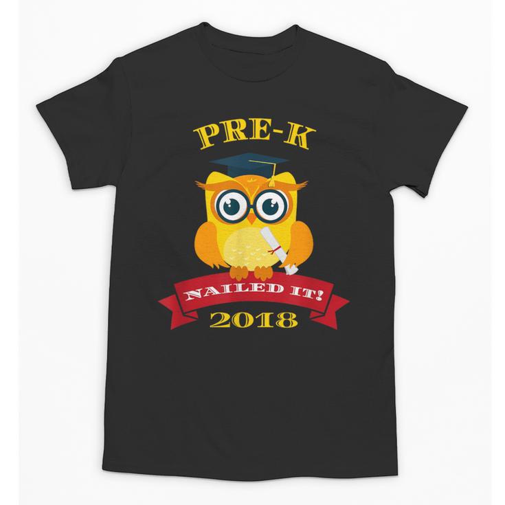 Pre-K Graduation 2018 Cute Owl Unisex T-Shirt